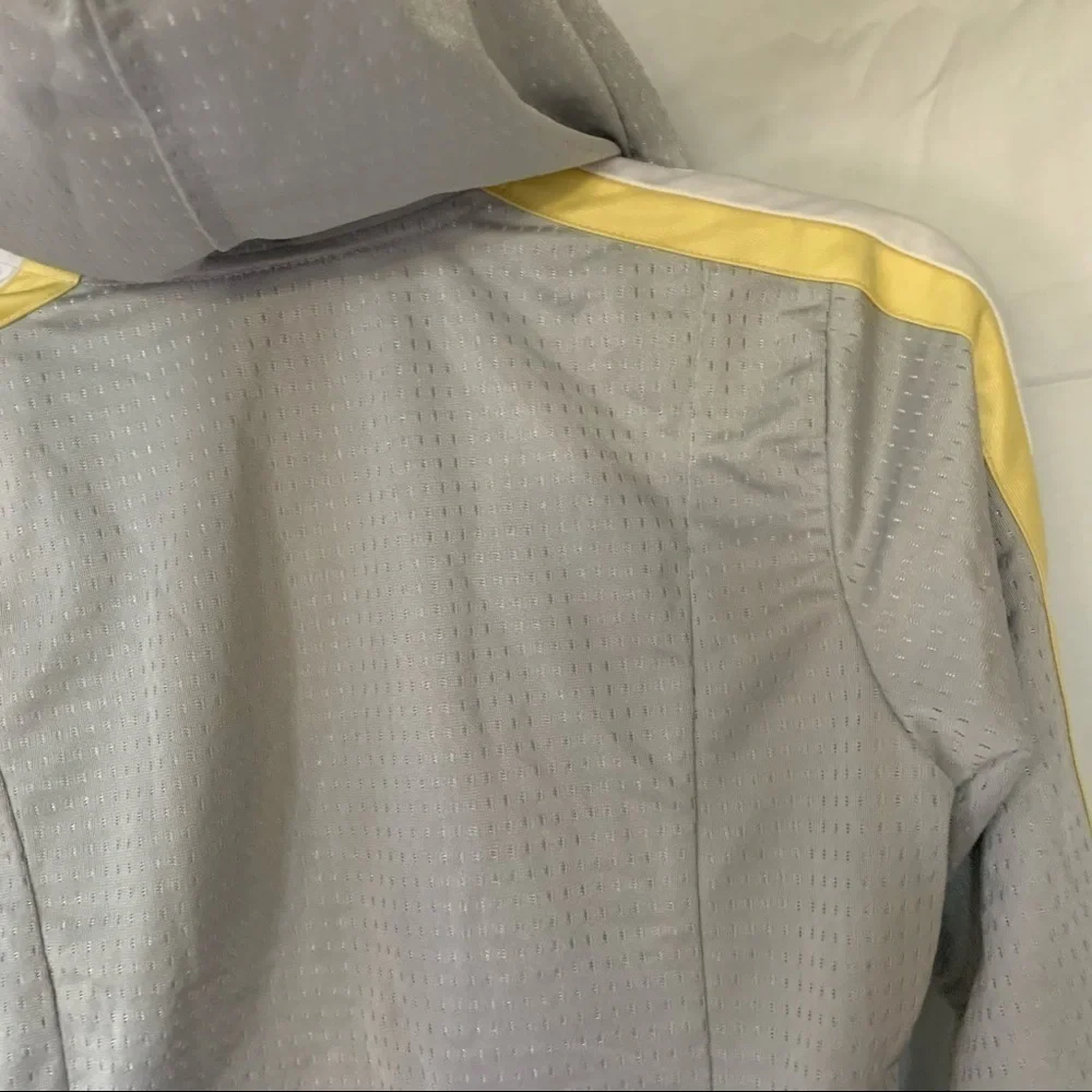Nike perforated double zipper jacket with hood xs - Picture 9 of 11